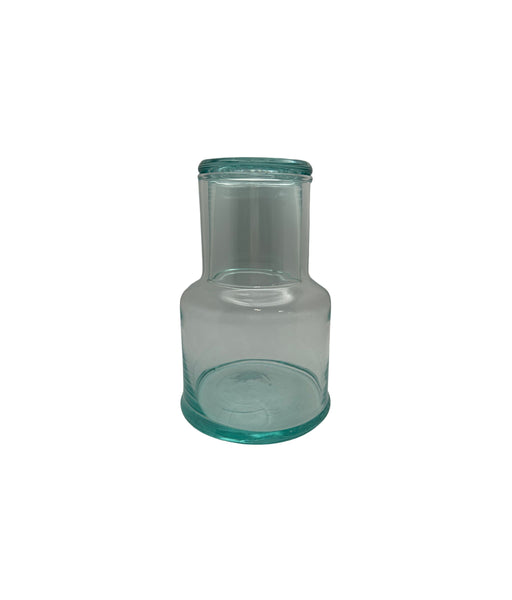 Recycled Glass Bedside Carafe & Tumbler Set S. Flynn Home