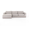 Colt 2-Piece Sectional - Aldred Silver