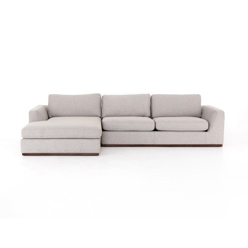 Colt 2-Piece Sectional - Aldred Silver