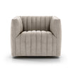 Augustine Swivel Chair - Orly Natural