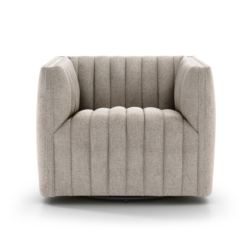 Augustine Swivel Chair - Orly Natural