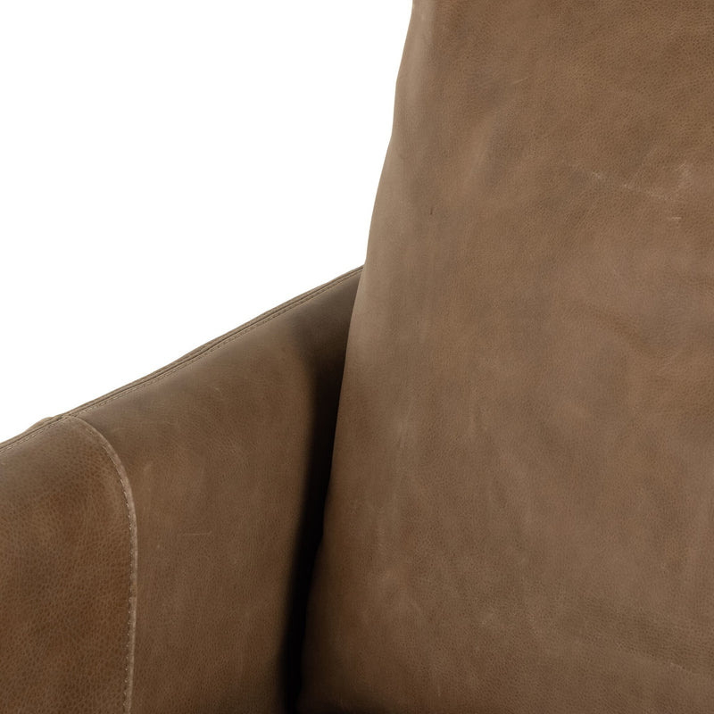 Banks Slipcover Swivel Chair - Palermo Drift