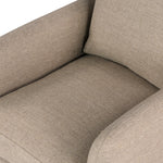 Banks Slipcover Swivel Chair - Alcala Taupe