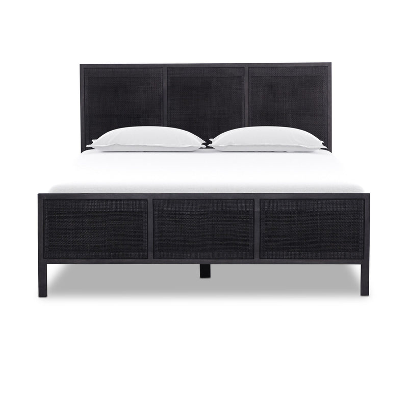 Sydney Bed - Black Wash, Queen