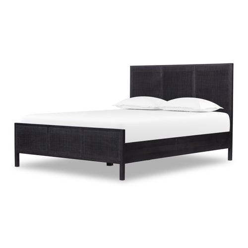 Sydney Bed - Black Wash, Queen