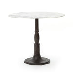 Lucy Bistro Table-36" - White Marble