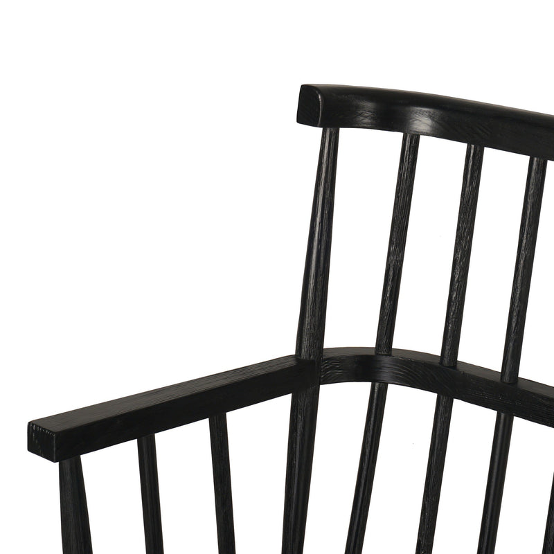 Aspen Bench - Matte Black