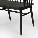 Aspen Bench - Matte Black