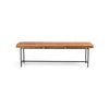 Gabine Accent Bench - Brandy