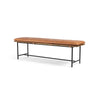 Gabine Accent Bench - Brandy