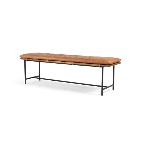 Gabine Accent Bench - Brandy