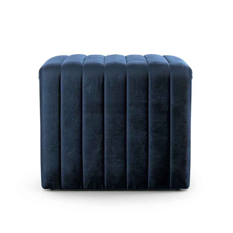 Augustine Ottoman-21" - Sapphire Navy