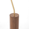 Astrid Floor Lamp - Dark Walnut