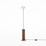 Astrid Floor Lamp - Dark Walnut