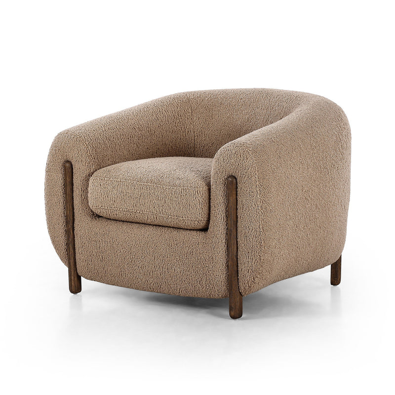 Lyla Chair - Sheepskin Camel