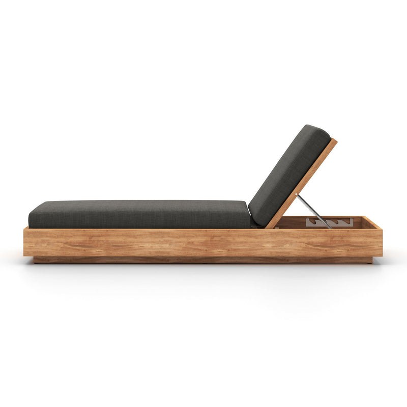 Kinta Outdoor Chaise Lounge - Venao Charcoal