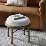 Petra Accent Stool - Knoll Natural