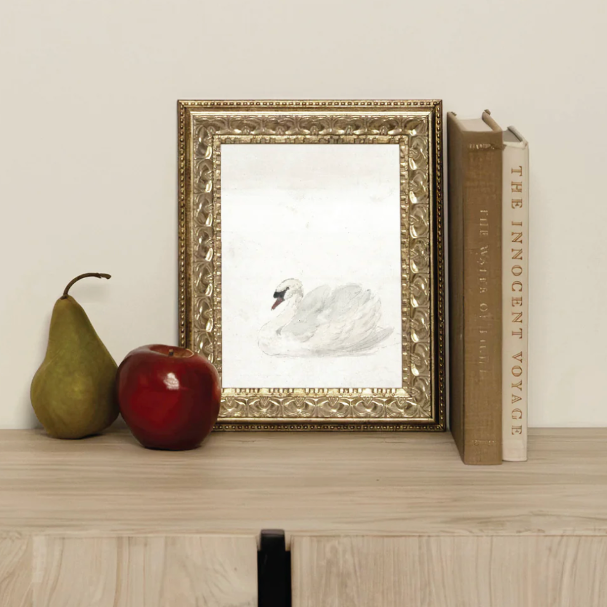Swan Framed Art