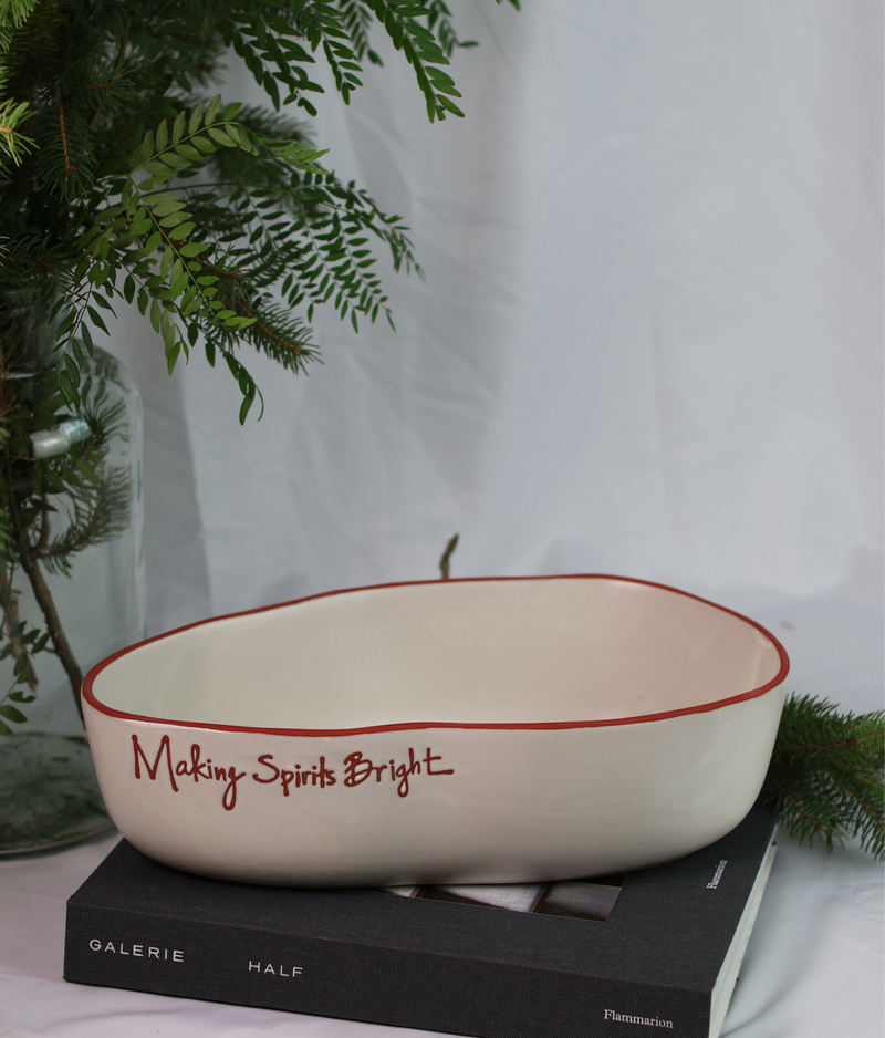 Evergreen Serving Dish