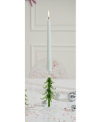 Fir Tree Glass Taper Candleholder