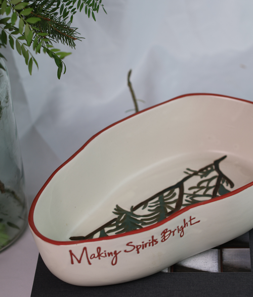 Evergreen Serving Dish