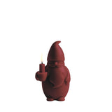 LED Santa Claus Candle, Carmine Red, Smooth, 2.4 x 6.5"