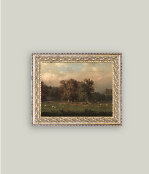 Sheep Farm Framed Art