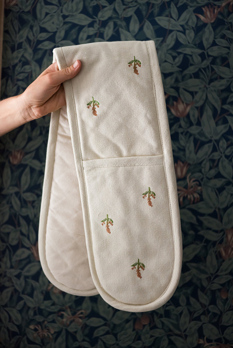 Flora Double Oven Mitt