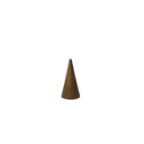 Med Tree w/ Smooth Texture Dark Strain Natural 5”H- A - Dark Strain Natural