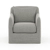 Dade Outdoor Slipcover Swivel Chair - Faye Ash