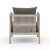 Numa Outdoor Chair - Washed Brown - Venao Charcoal