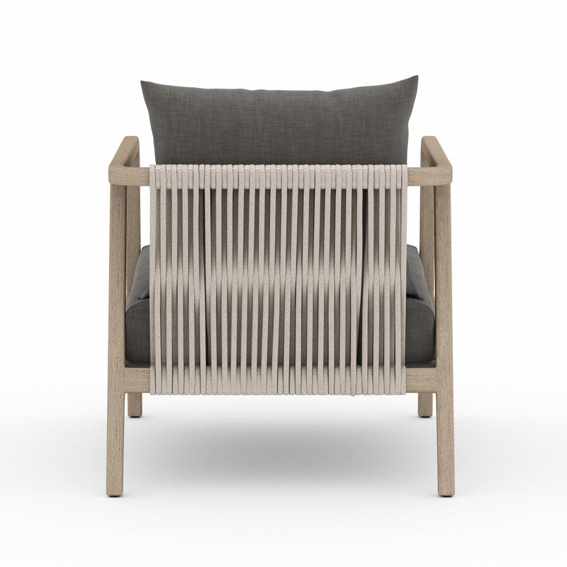 Numa Outdoor Chair - Washed Brown - Venao Charcoal