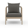 Numa Outdoor Chair - Washed Brown - Venao Charcoal