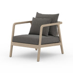 Numa Outdoor Chair - Washed Brown - Venao Charcoal