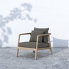 Numa Outdoor Chair - Washed Brown - Venao Charcoal