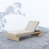 Leroy Outdoor Chaise - Washed Brown - Venao Grey