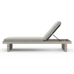 Leroy Outdoor Chaise - Weathered Grey - Faye Ash