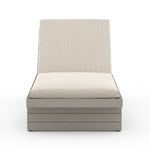 Leroy Outdoor Chaise - Weathered Grey - Faye Sand