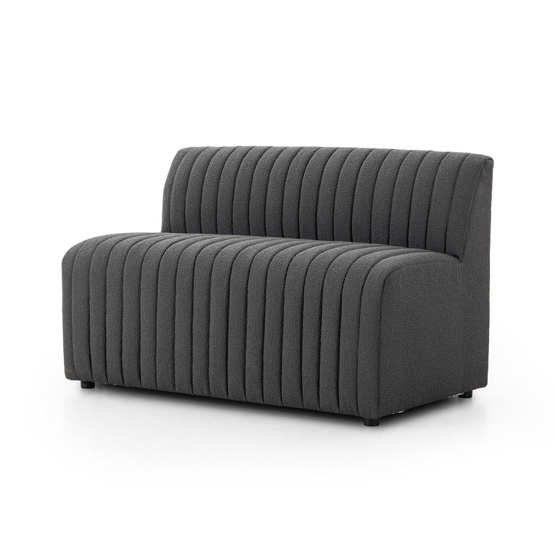 Build Your Own: Augustine Dining Banquette - FIQA Boucle Charcoal