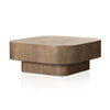 Blanco Coffee Table - Warm Umber Burl