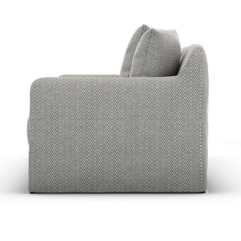 Dade Outdoor Slipcover Sofa - Faye Ash