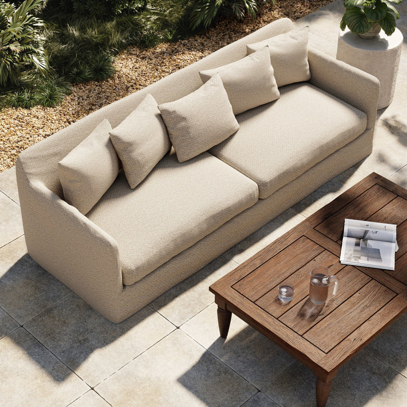 Dade Outdoor Slipcover Sofa - Faye Sand