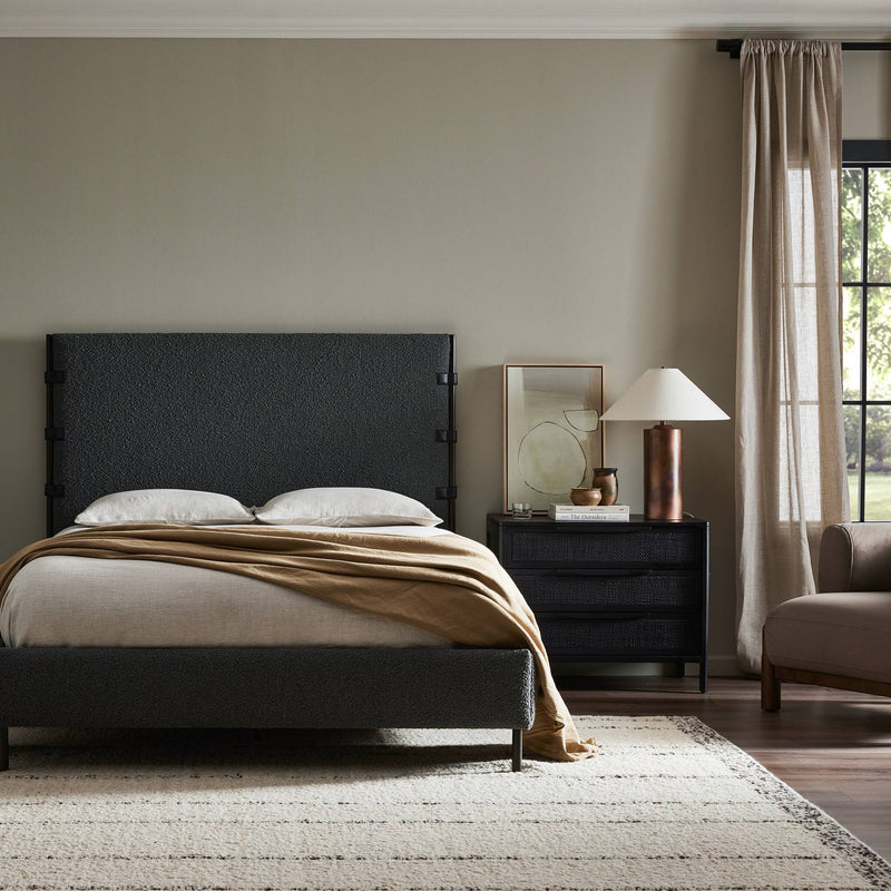 Anderson Bed - Knoll Charcoal