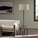 Arc Floor Lamp - Matte Black