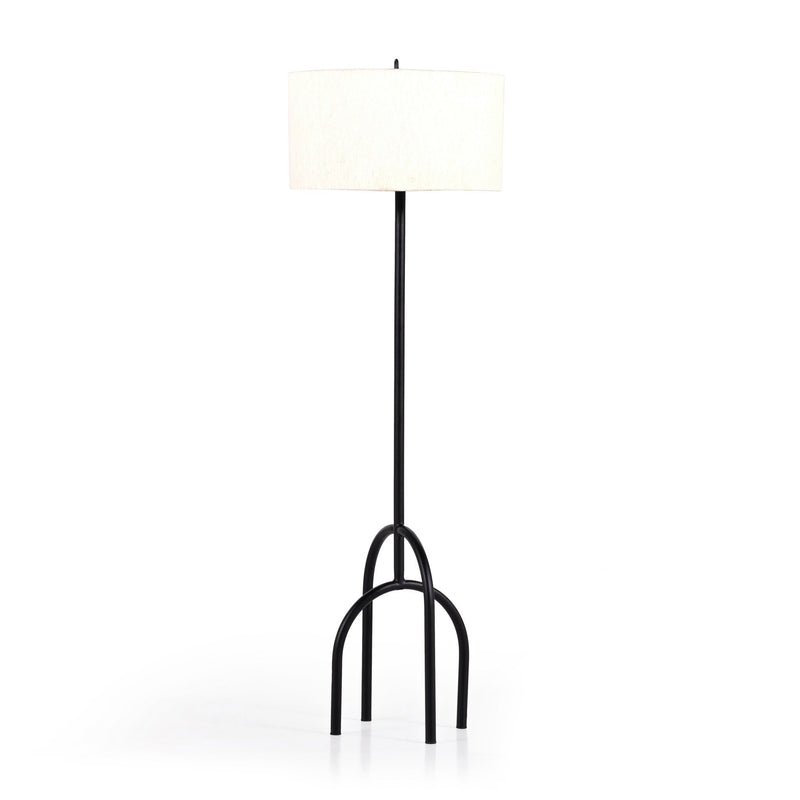 Arc Floor Lamp - Matte Black