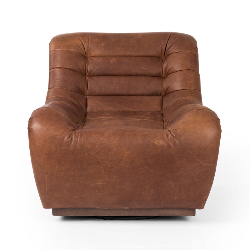 Binx Swivel Chair - Heirloom Sienna