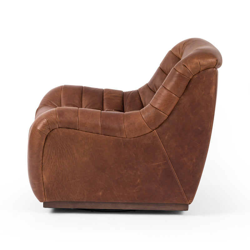 Binx Swivel Chair - Heirloom Sienna