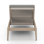 Sherwood Outdoor Chaise, Washed Brown - Faye Ash