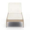 Sherwood Outdoor Chaise, Washed Brown - Venao Ivory