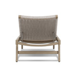 Delano Outdoor Chaise - Thick Grey Rope